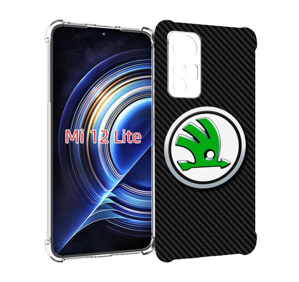 

Чехол MyPads skoda шкода 2 для Xiaomi 12 Lite, Прозрачный, Tocco