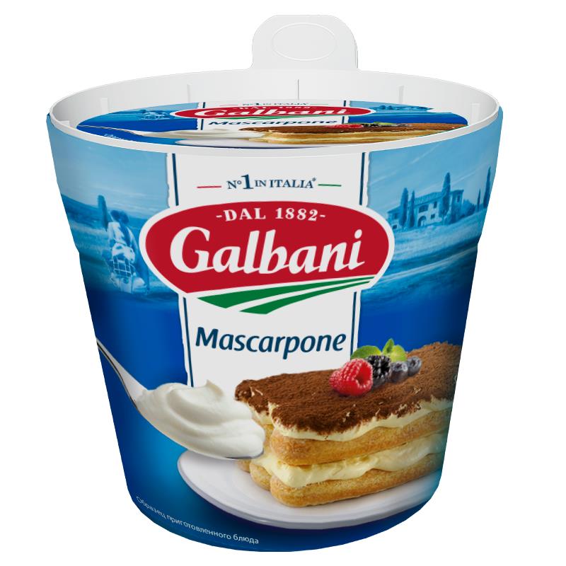 Сыр мягкий Galbani Маскарпоне 80% БЗМЖ 250 г