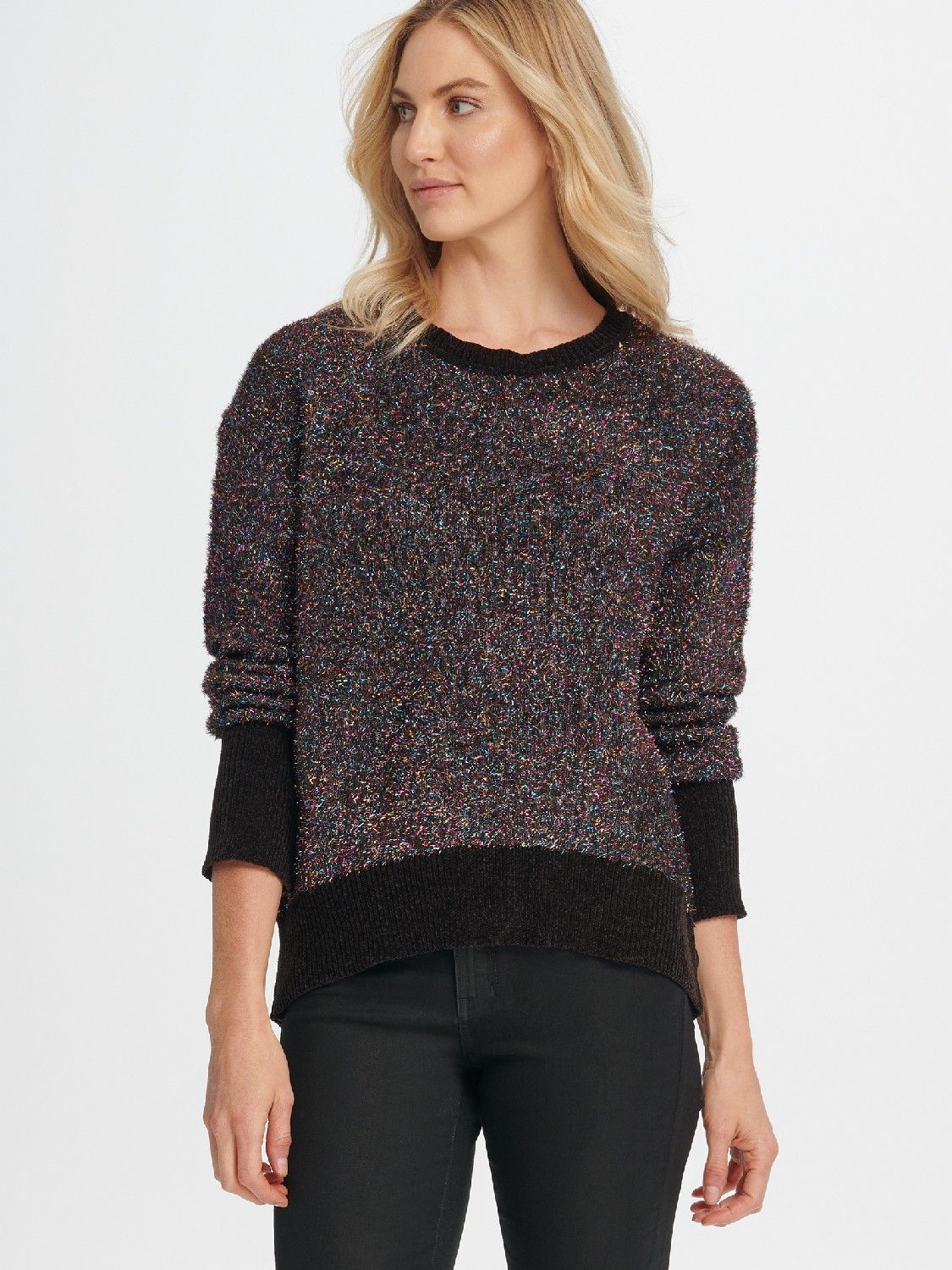 

Джемпер женский DKNY P9KST703/MULXS разноцветный XS, P9KST703