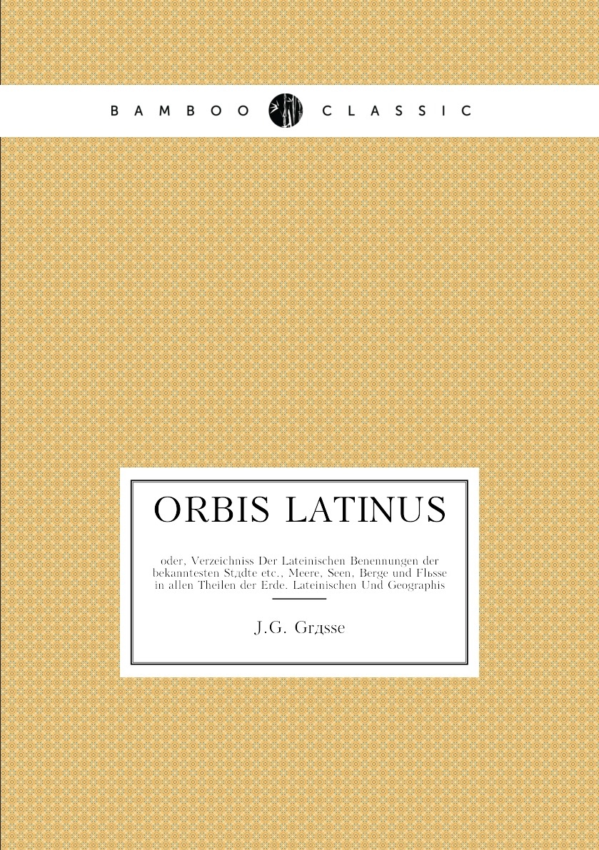 

Orbis Latinus