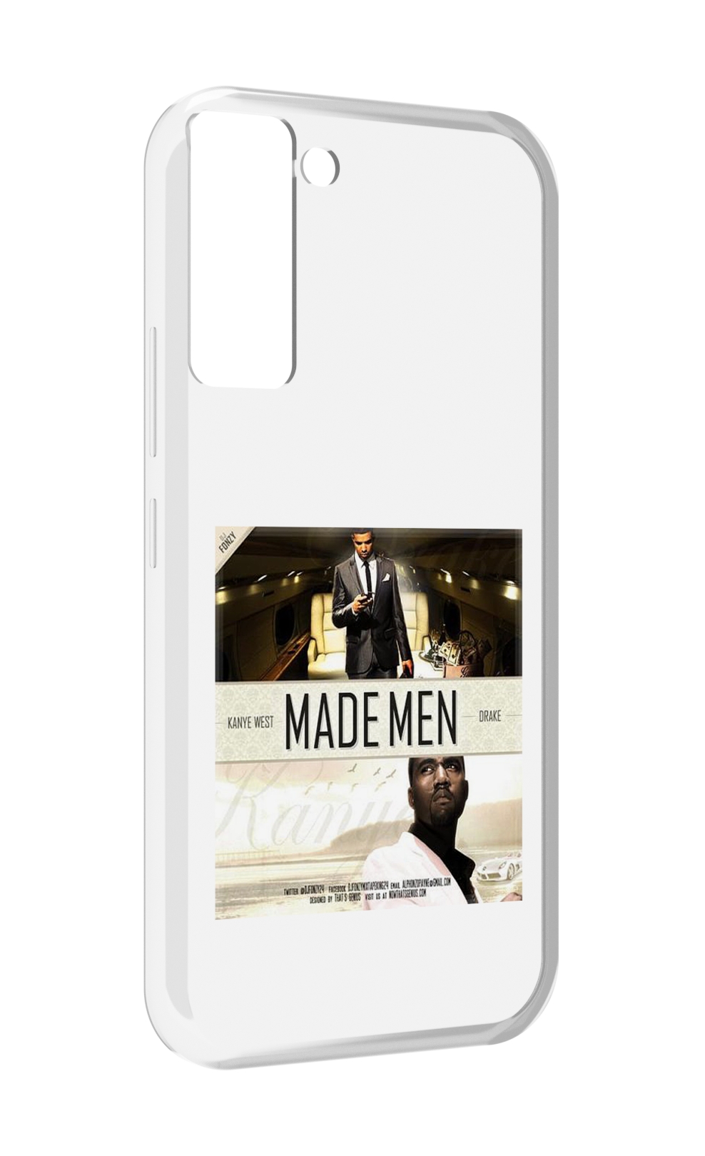 

Чехол MyPads Kanye West & Drake - Made Men для Tecno Pop 5 LTE / Pop 5 Pro, Прозрачный, Tocco