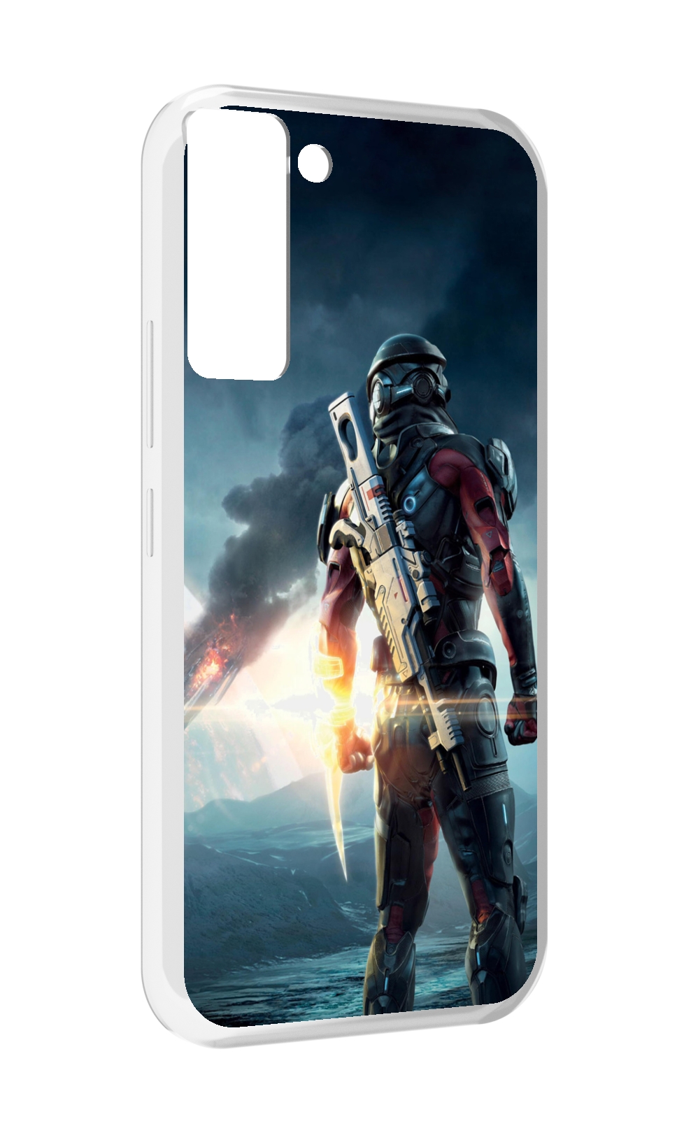 

Чехол MyPads Mass Effect Andromeda Ryder для Tecno Pop 5 LTE / Pop 5 Pro, Прозрачный, Tocco