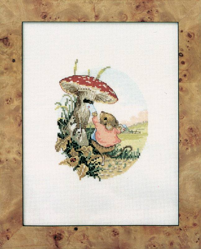 

Набор для вышивания OEHLENSCHLAGER Мышка почтальон, арт.73 84257