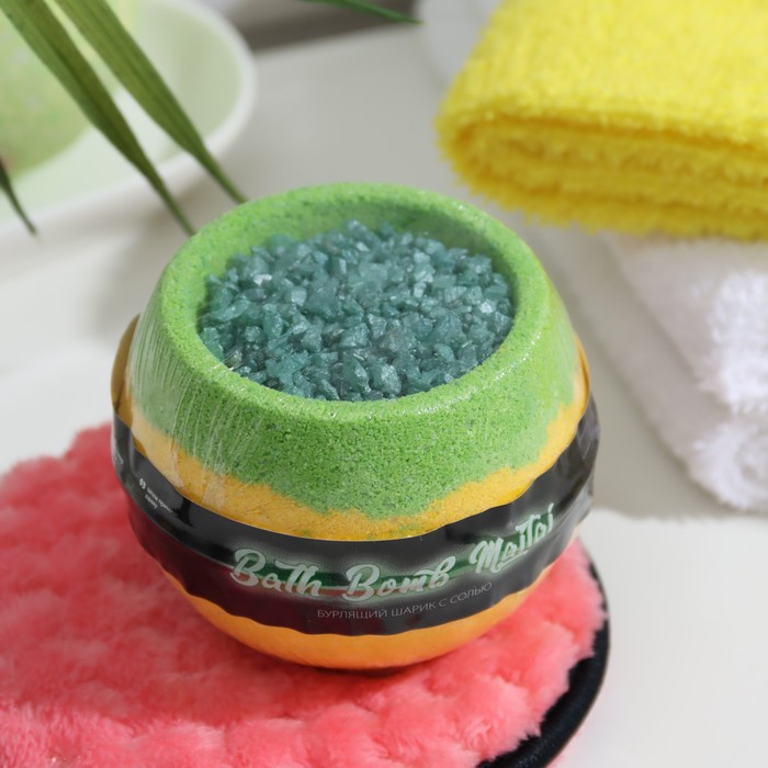 Бомбочка для ванны Fabrik Cosmetology с солью Mai Tai бомбочка для ванны savonry с пеной passion fruit маракуйя г