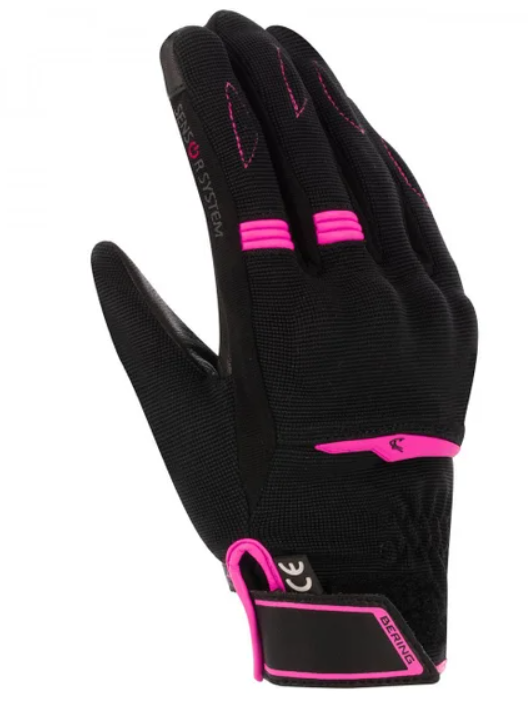 

Перчатки женские Bering LADY FLETCHER EVO Black/Fuxia T9, Черный;розовый, FLETCHER EVO