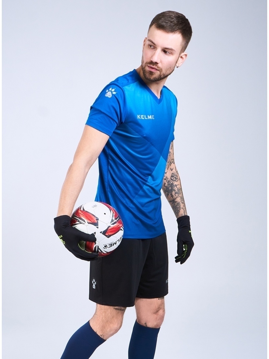 

Спортивная форма футбольная KELME Short sleeve Sevilla set синий, XL INT, Short sleeve Sevilla set