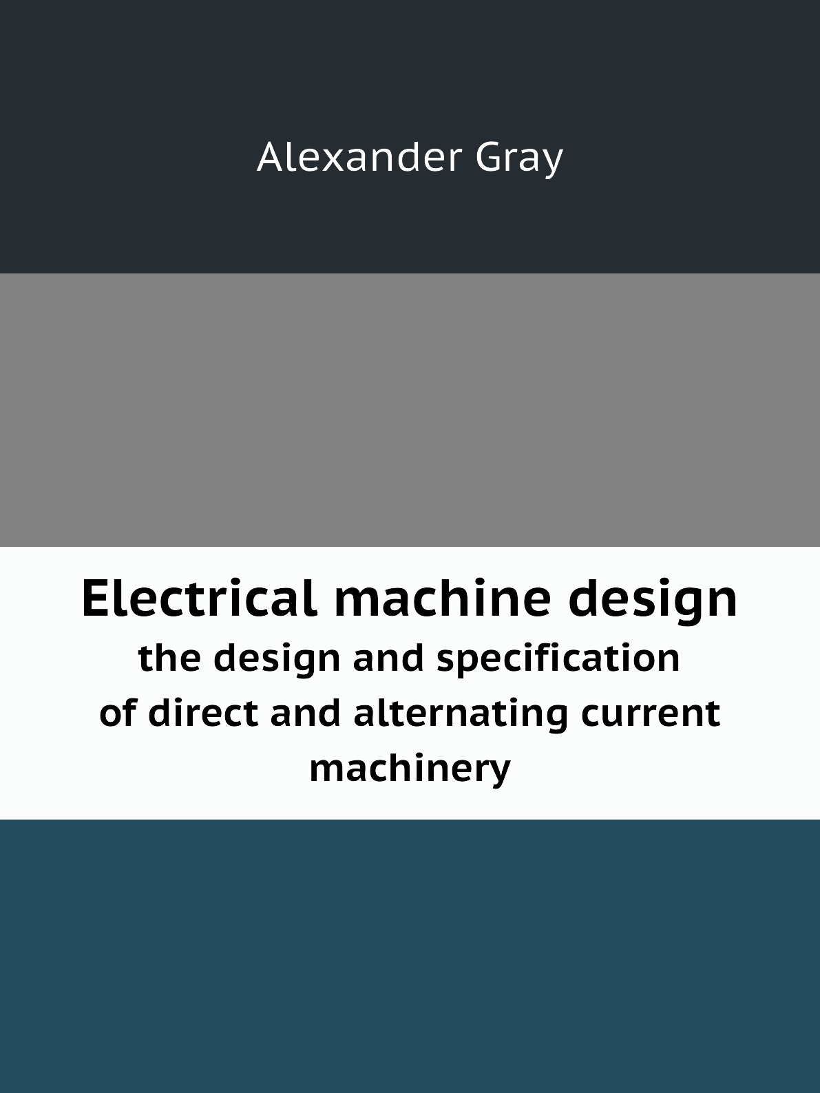 

Electrical machine design