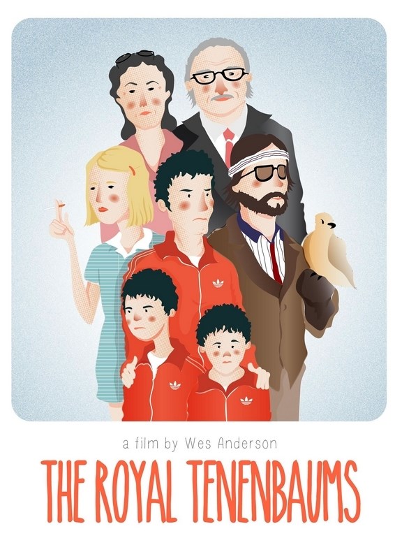 

Постер к фильму "Семейка Тененбаум" (The Royal Tenenbaums) A1