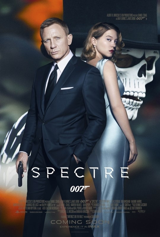 

Постер к фильму "Джеймс Бонд 24 - 007: Спектр" (Spectre) Оригинальный 68,6x101,6 см