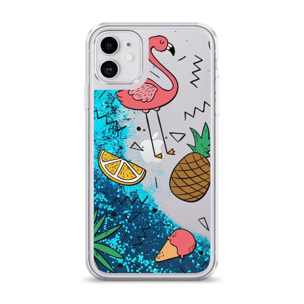 

Чехол Awog на Apple iPhone 11 / Айфон 11 "Гавайский фон", Разноцветный, 12193-1