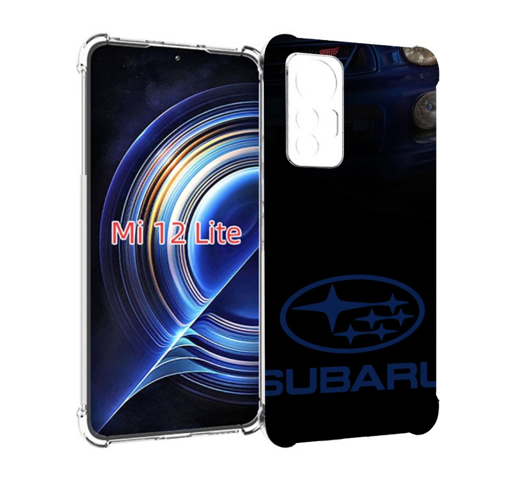 

Чехол MyPads subaru субару 3 для Xiaomi 12 Lite, Прозрачный, Tocco