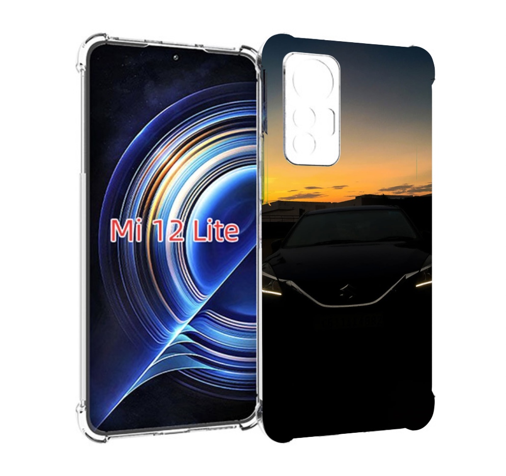 

Чехол MyPads suzuki 2 сузуки мужской для Xiaomi 12 Lite, Прозрачный, Tocco