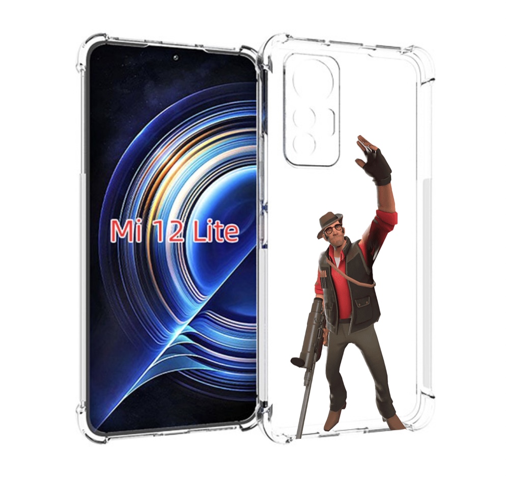 

Чехол MyPads team-fortress-2 для Xiaomi 12 Lite, Прозрачный, Tocco