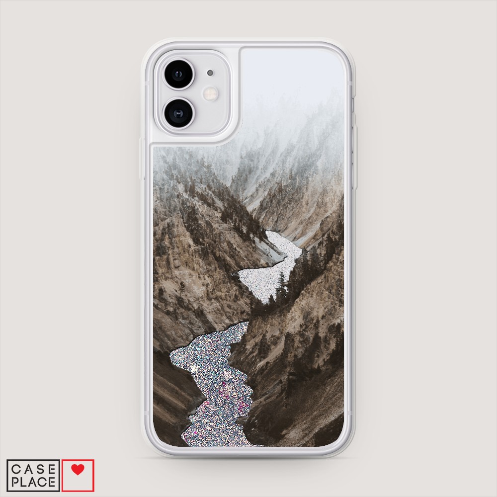 

Чехол Awog на Apple iPhone 11 / Айфон 11 "Горная река", Разноцветный, 12191-1
