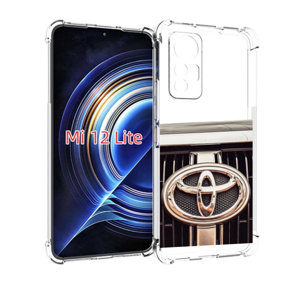 

Чехол MyPads toyota тоиота 3 для Xiaomi 12 Lite, Прозрачный, Tocco