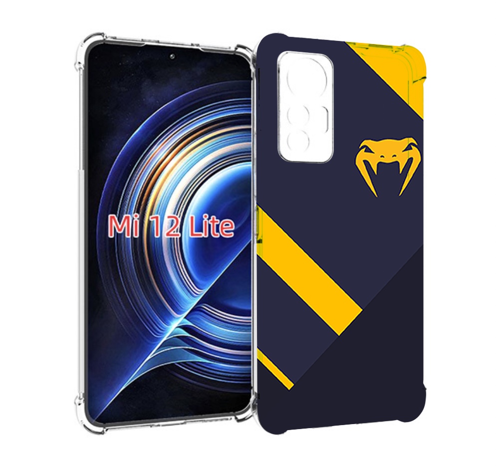 

Чехол MyPads venum мужской для Xiaomi 12 Lite, Прозрачный, Tocco
