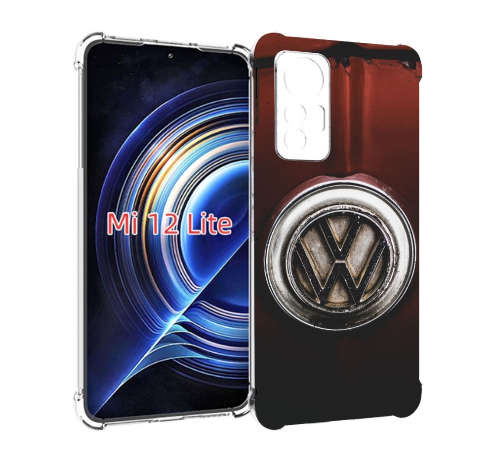 

Чехол MyPads volkwagen фольскваген 1 мужской для Xiaomi 12 Lite, Прозрачный, Tocco