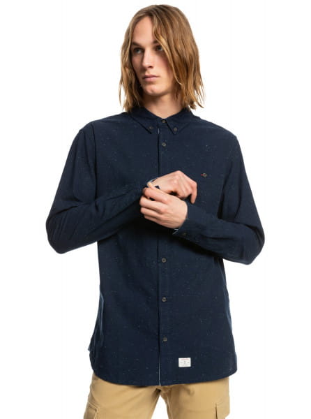 

Рубашка мужская Quiksilver EQYWT04246 синяя S, EQYWT04246