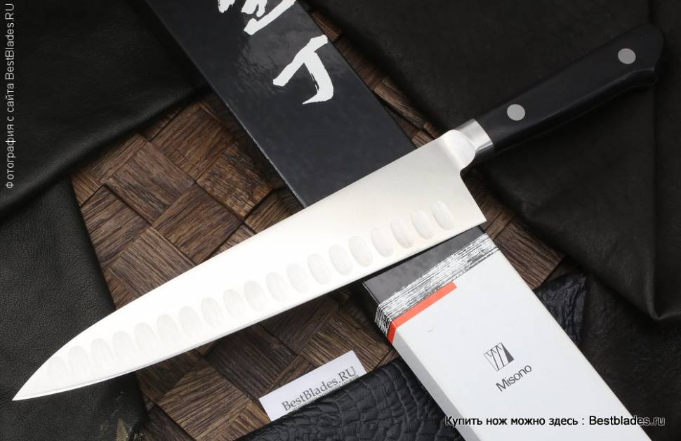 

Кухонный нож Shizu Hamono Uflex Santoku 159 мм