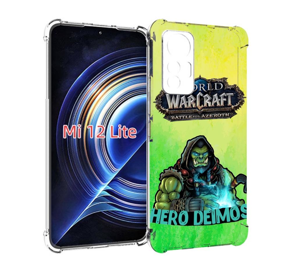 

Чехол MyPads world-of-warcraft мужской для Xiaomi 12 Lite, Прозрачный, Tocco