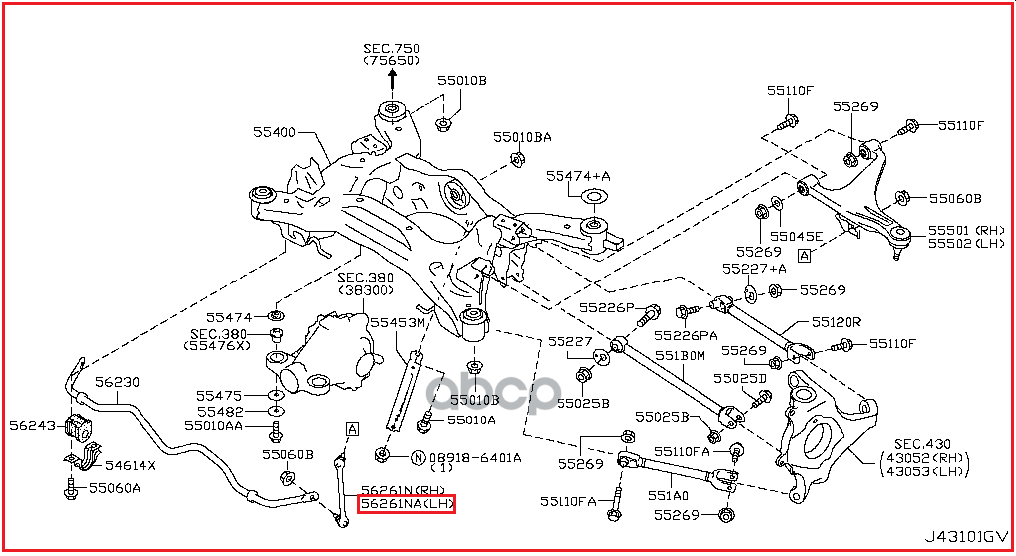 

Стойка Стабилизатора 54668-1ma0a NISSAN арт. 54668-1MA0A