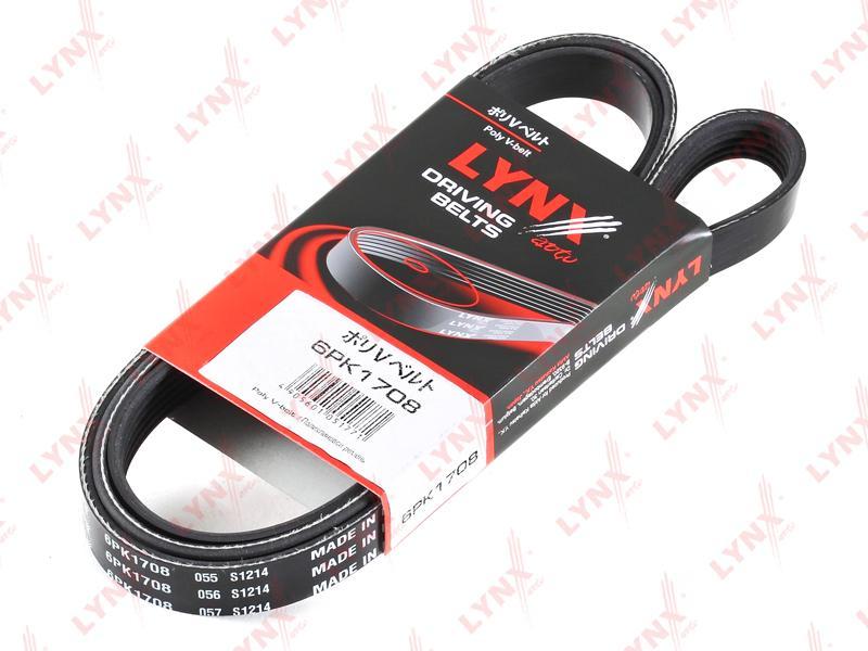 

Ремень поликлиновый LYNXauto 6PK1708
