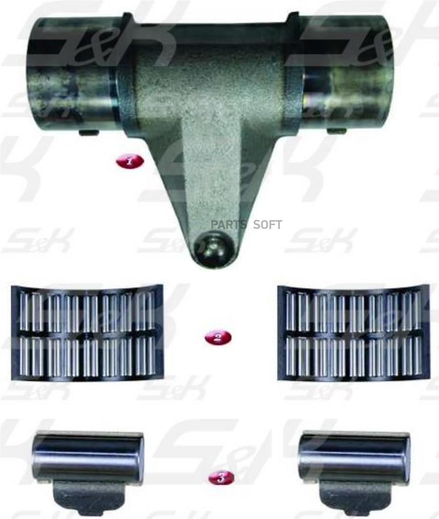 р/к Суппорта (Рычаг суппорта  ролик подшипник) MERITOR Elsa 195 / 225