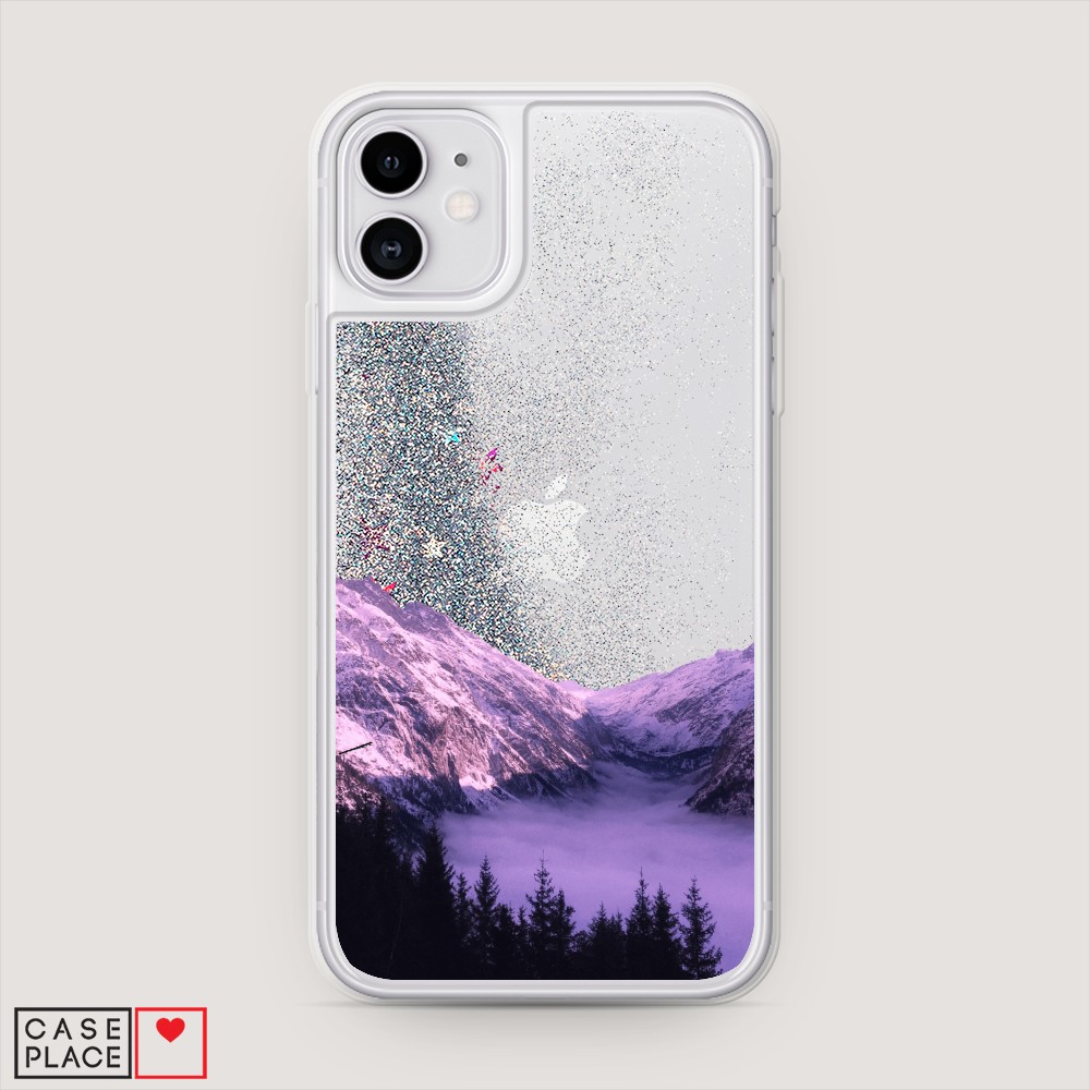 

Чехол Awog на Apple iPhone 11 / Айфон 11 "Горный туман", Разноцветный, 12191-1