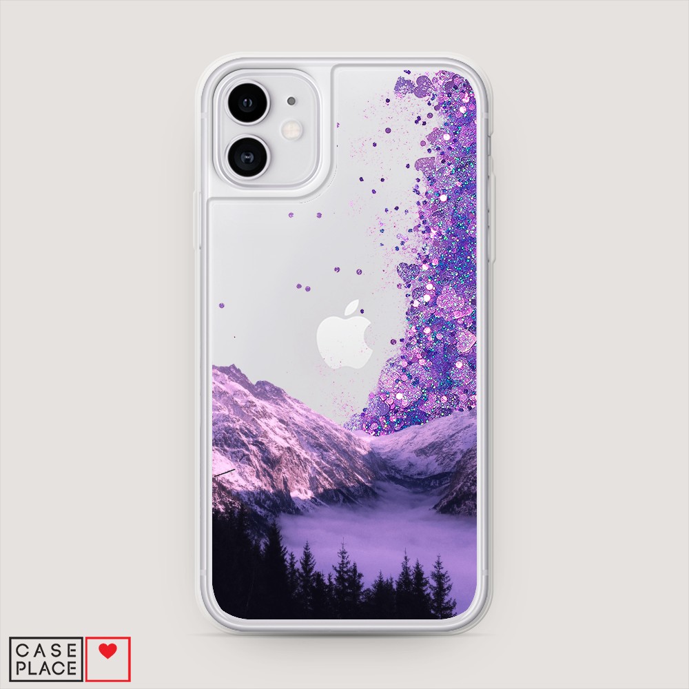 

Чехол Awog на Apple iPhone 11 / Айфон 11 "Горный туман", Разноцветный, 12192-1