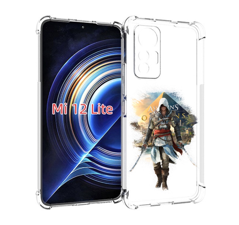 

Чехол MyPads Ассасин для Xiaomi 12 Lite, Прозрачный, Tocco