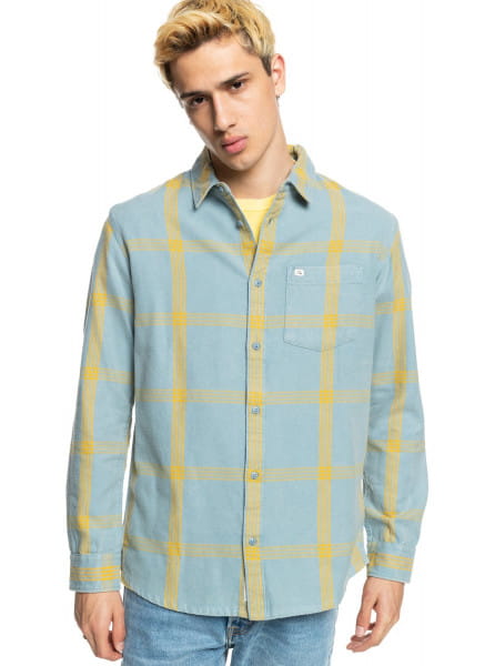 

Рубашка мужская Quiksilver EQYWT04235 синяя M, EQYWT04235