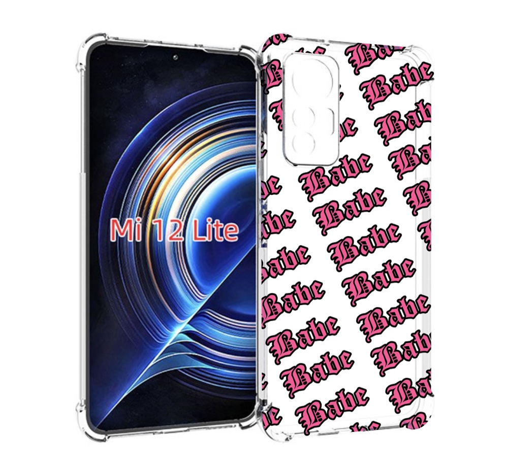 

Чехол MyPads Бабе для Xiaomi 12 Lite, Прозрачный, Tocco