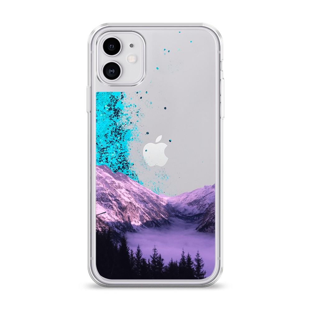 

Чехол Awog на Apple iPhone 11 / Айфон 11 "Горный туман", Разноцветный, 12193-1