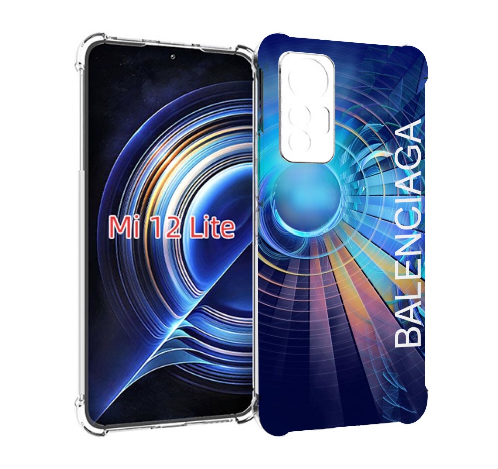 

Чехол MyPads Баленсиага-абстракция для Xiaomi 12 Lite, Прозрачный, Tocco