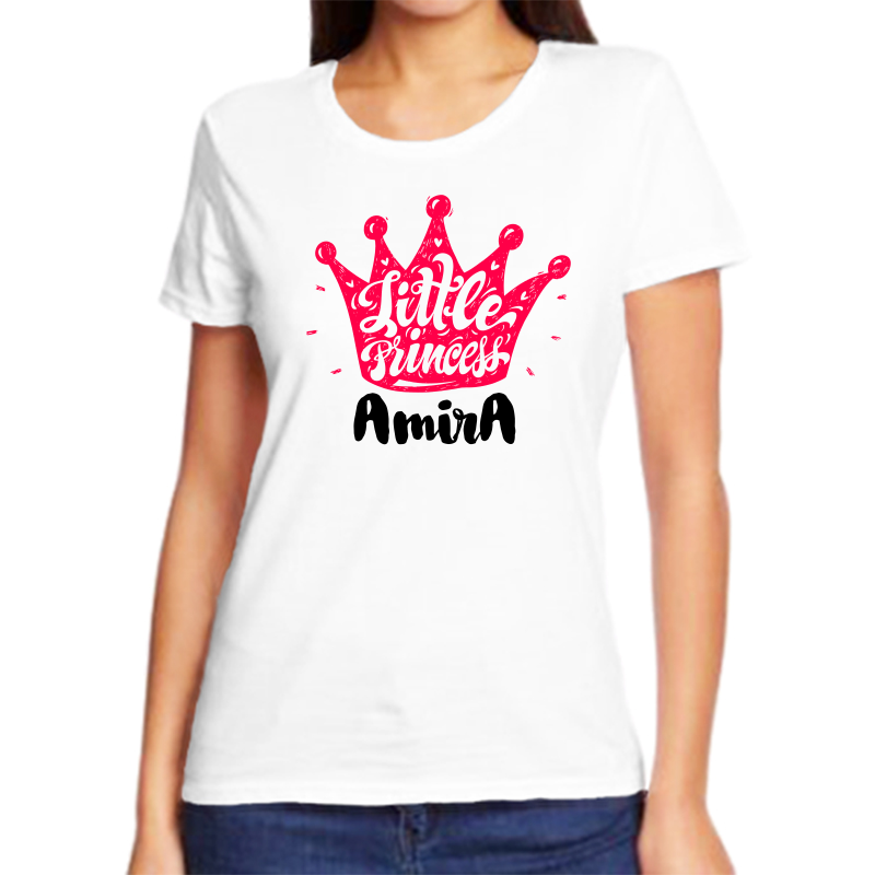 

Футболка женская белая 42 р-р little princess амира, Белый, fzh_little_princess_Amira