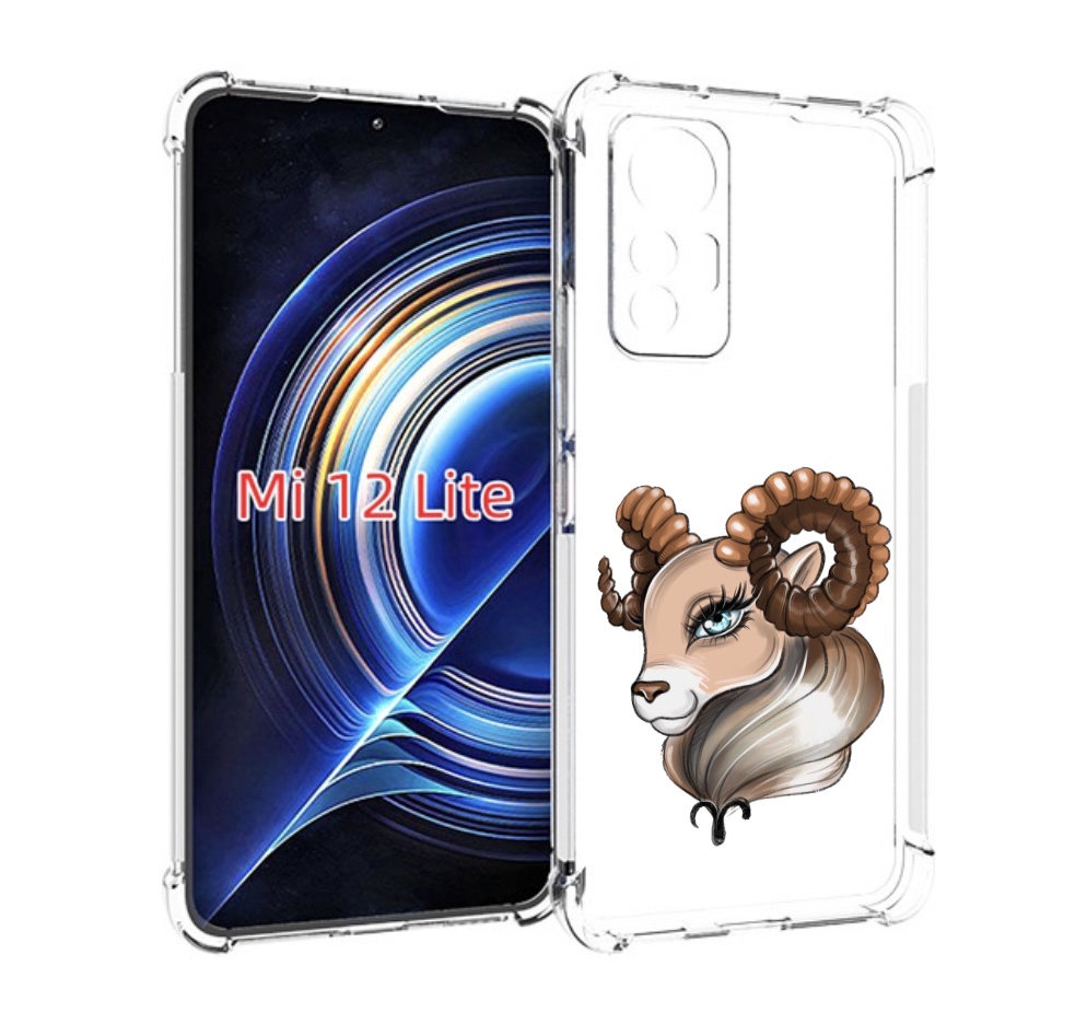 

Чехол MyPads Барашка для Xiaomi 12 Lite, Прозрачный, Tocco