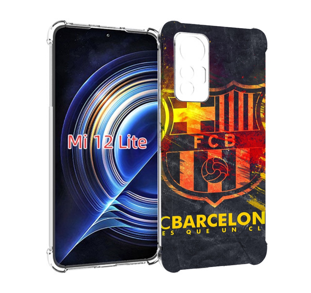 

Чехол MyPads Барселона мужской для Xiaomi 12 Lite, Прозрачный, Tocco