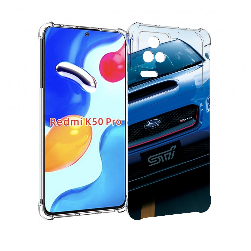 

Чехол MyPads subaru 2 для Xiaomi Redmi K50/K50 Pro, Прозрачный, Tocco