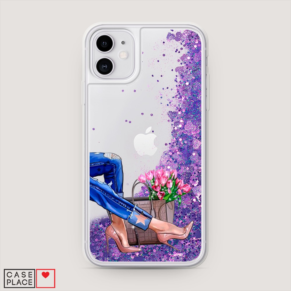 

Чехол Awog на Apple iPhone 11 / Айфон 11 "Каблучки", Разноцветный, 12192-1
