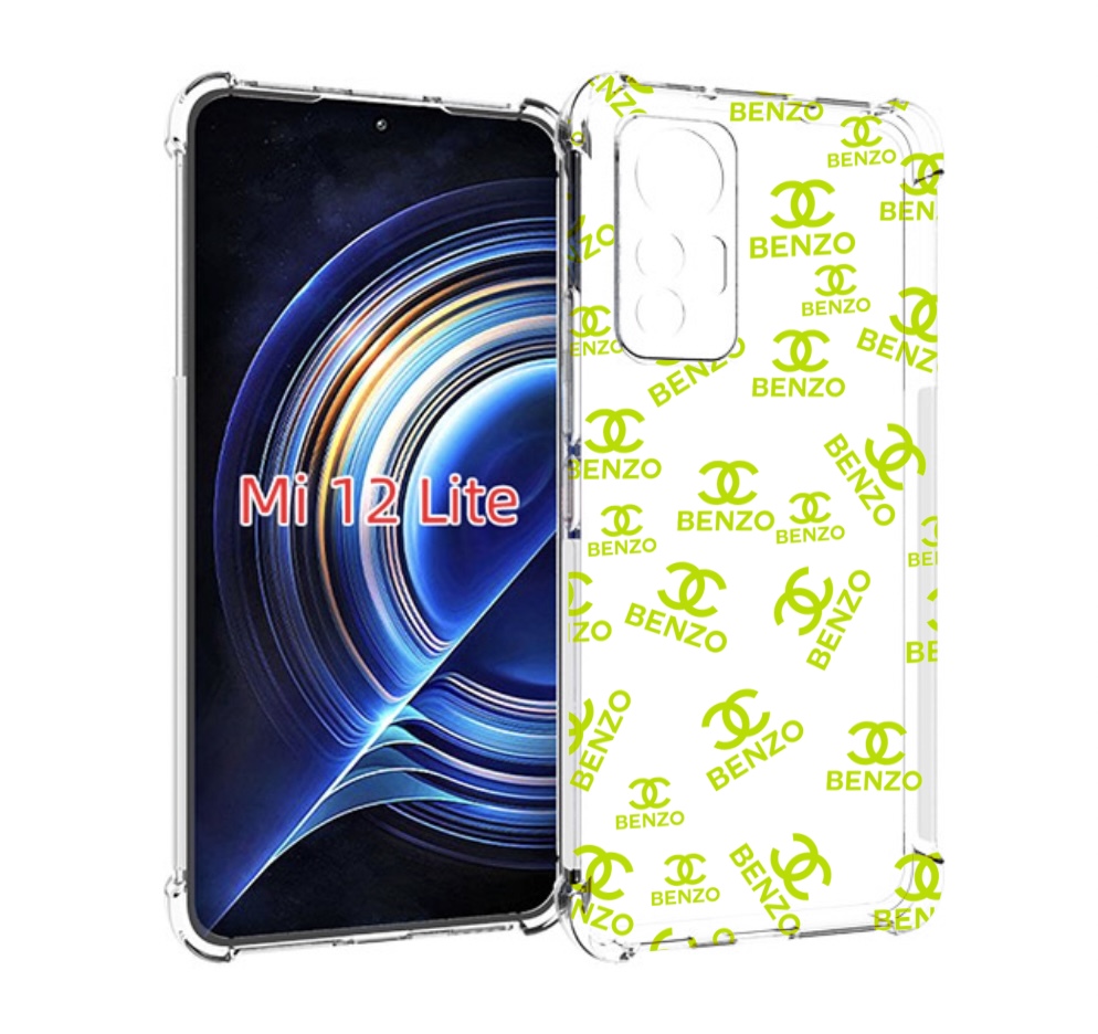 

Чехол MyPads Белый-Бензо для Xiaomi 12 Lite, Прозрачный, Tocco