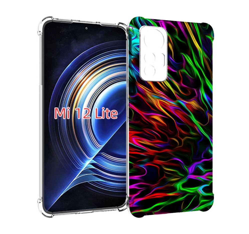 

Чехол MyPads Бензин для Xiaomi 12 Lite, Прозрачный, Tocco