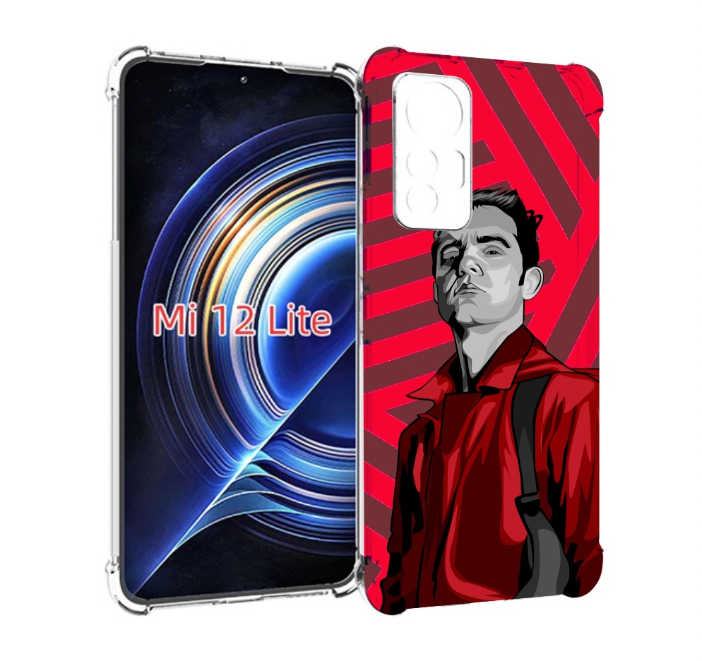 

Чехол MyPads Берлин-бумажный-дом для Xiaomi 12 Lite, Прозрачный, Tocco