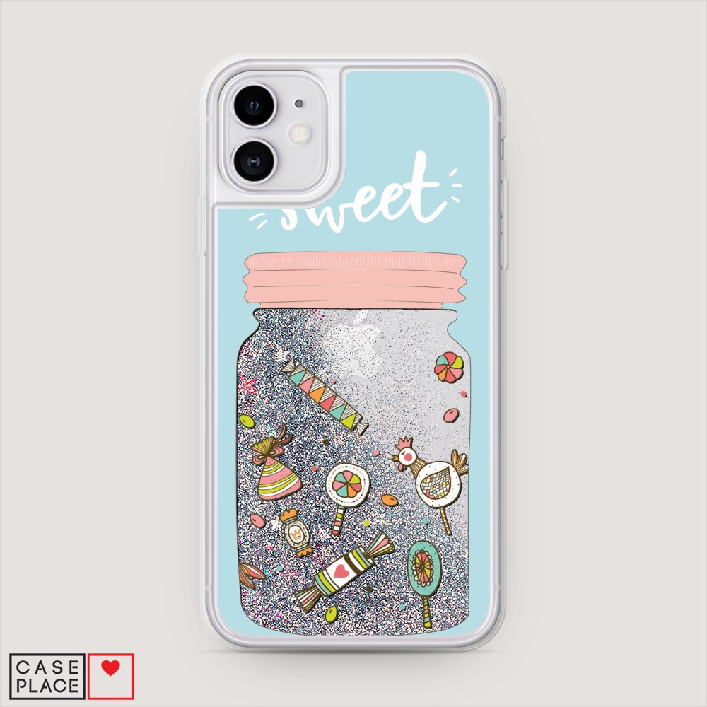 

Чехол Awog на Apple iPhone 11 / Айфон 11 "Конфетки в банке", Разноцветный, 12191-1