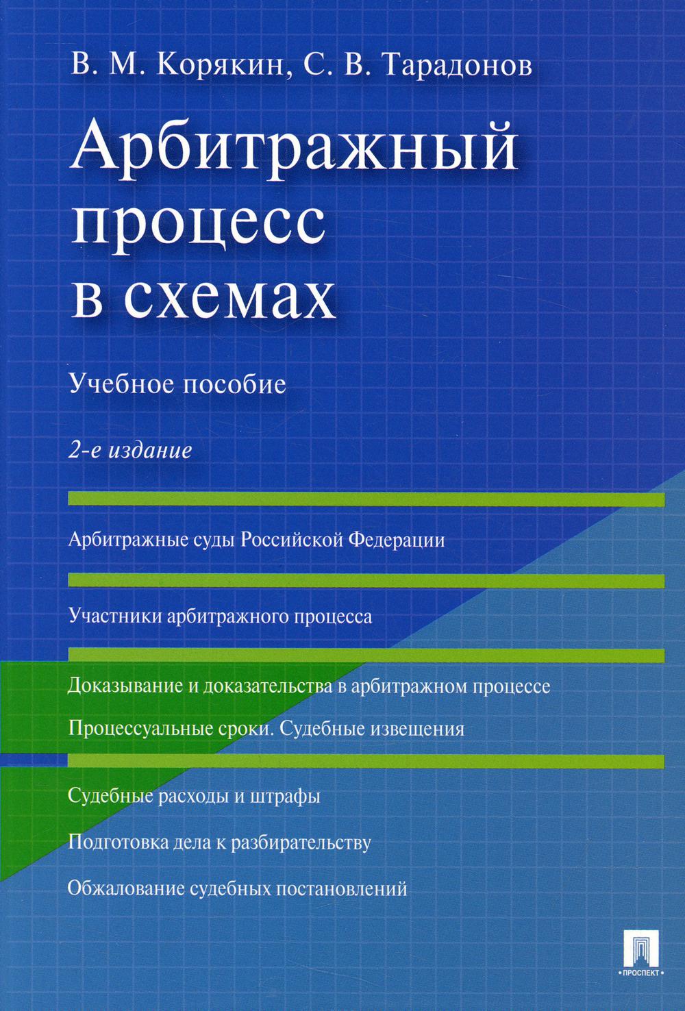 

Арбитражный процесс в схемах