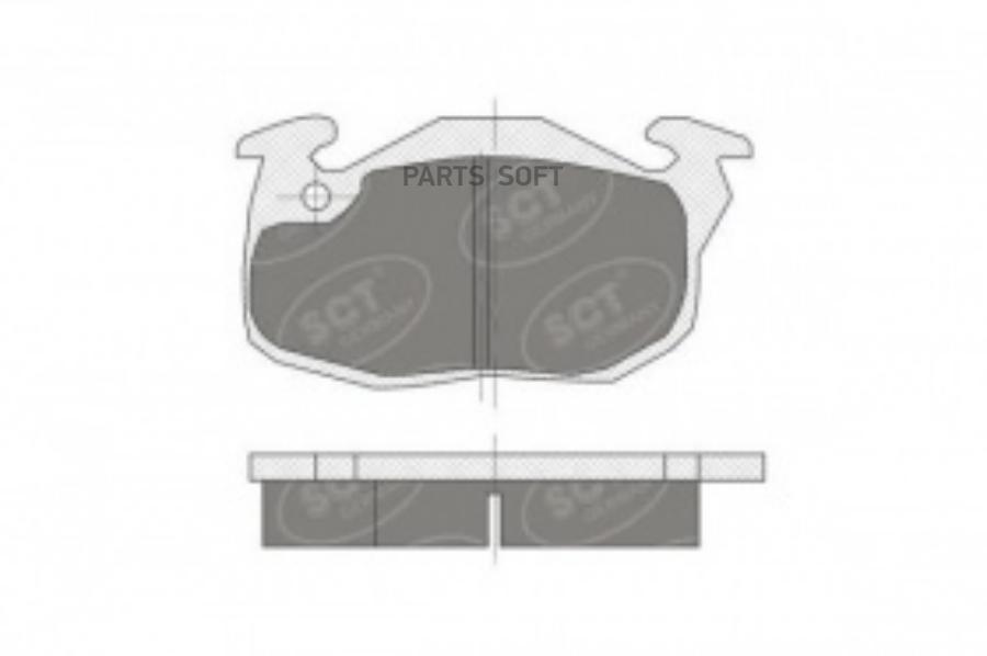 

колод. торм.задн. CITROEN SAXO 96-03/PEUGEOT 306/405/RENAULT