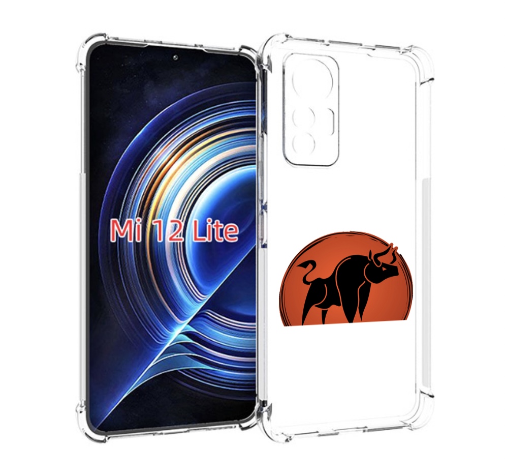 

Чехол MyPads Бык-2 для Xiaomi 12 Lite, Прозрачный, Tocco