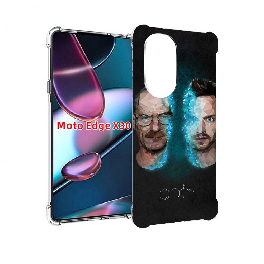 

Чехол MyPads во-все-тяжкие для Motorola Moto Edge X30, Прозрачный, Tocco