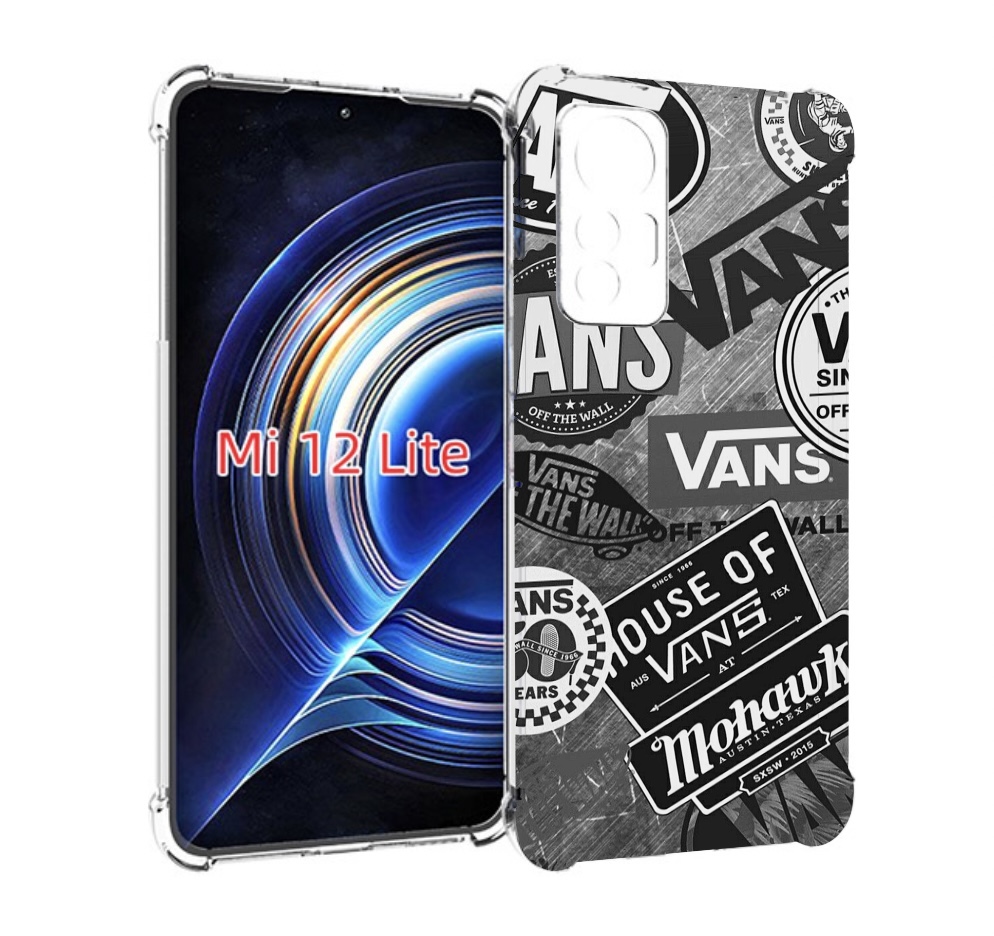 

Чехол MyPads Ванс-постер для Xiaomi 12 Lite, Прозрачный, Tocco