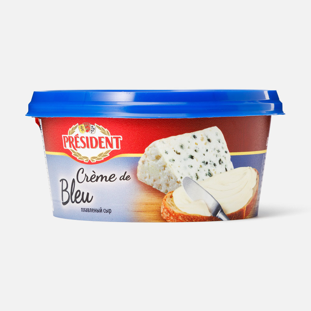 Плавленый сыр President Creme de bleu 50% 125 г