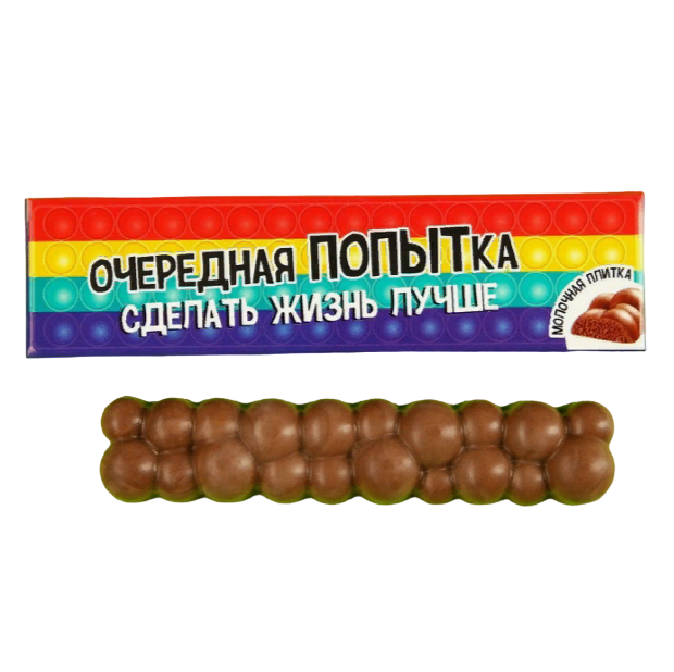 

Шокоалд молочный Попытка пористый, 28 г.